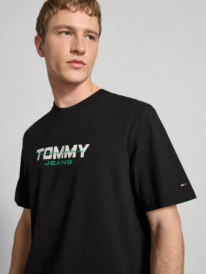 Tommy Jeans Regular fit T-shirt van puur katoen - Foto 2