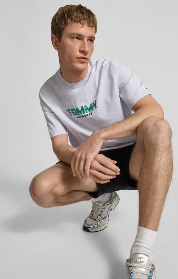Tommy Jeans Regular fit T-shirt van puur katoen - Foto 2