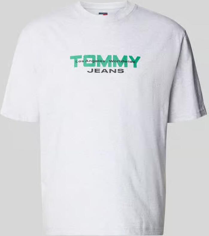 Tommy Jeans Regular fit T-shirt van puur katoen