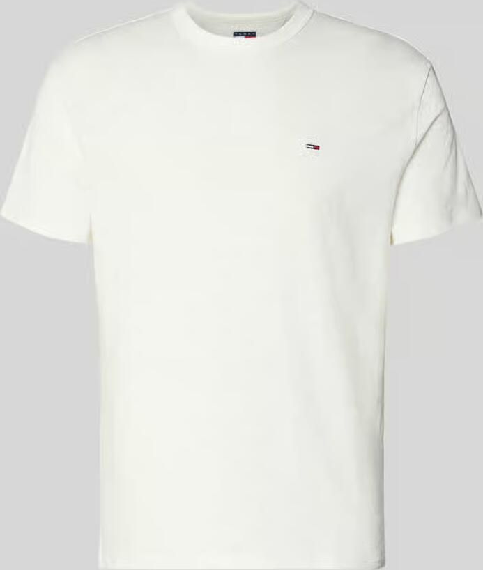 Tommy Jeans Regular fit T-shirt van puur katoen