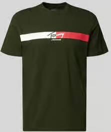 Tommy Jeans regular fit T-shirt van puur katoen