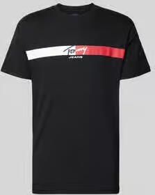 Tommy Jeans regular fit T-shirt van puur katoen