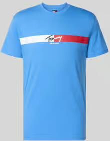 Tommy Jeans regular fit T-shirt van puur katoen