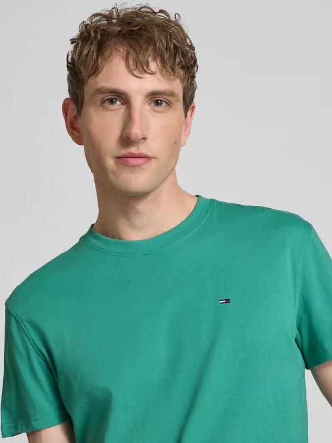 Tommy Jeans regular fit T-shirt van puur katoen