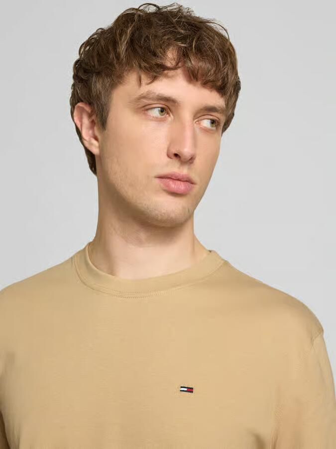 Tommy Jeans regular fit T-shirt van puur katoen
