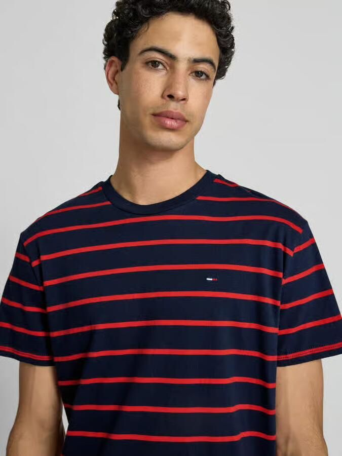 Tommy Jeans regular fit T-shirt van puur katoen