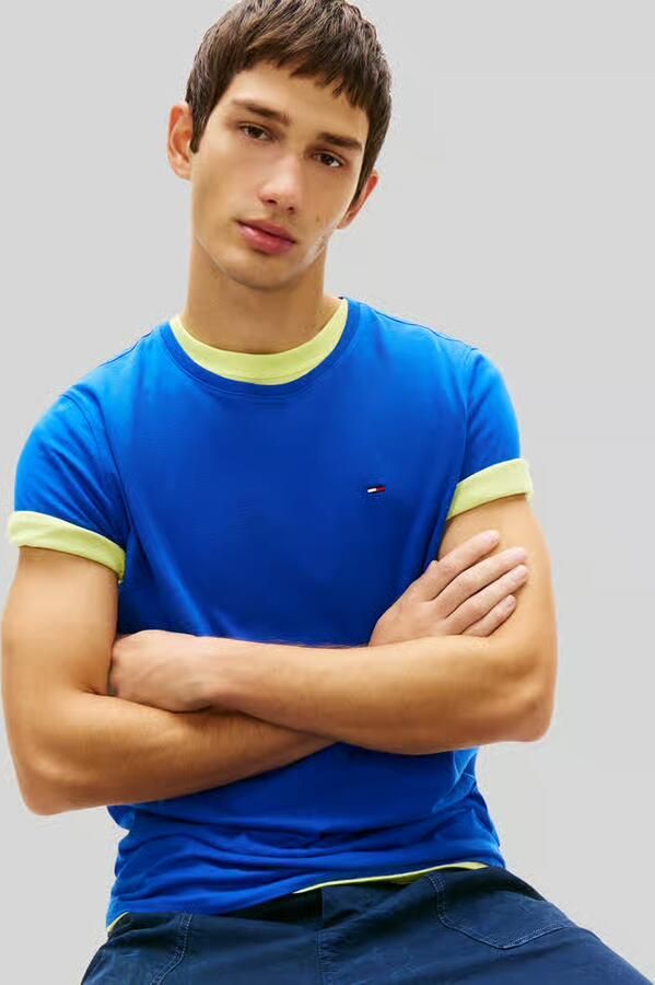 Tommy Jeans regular fit T-shirt van puur katoen