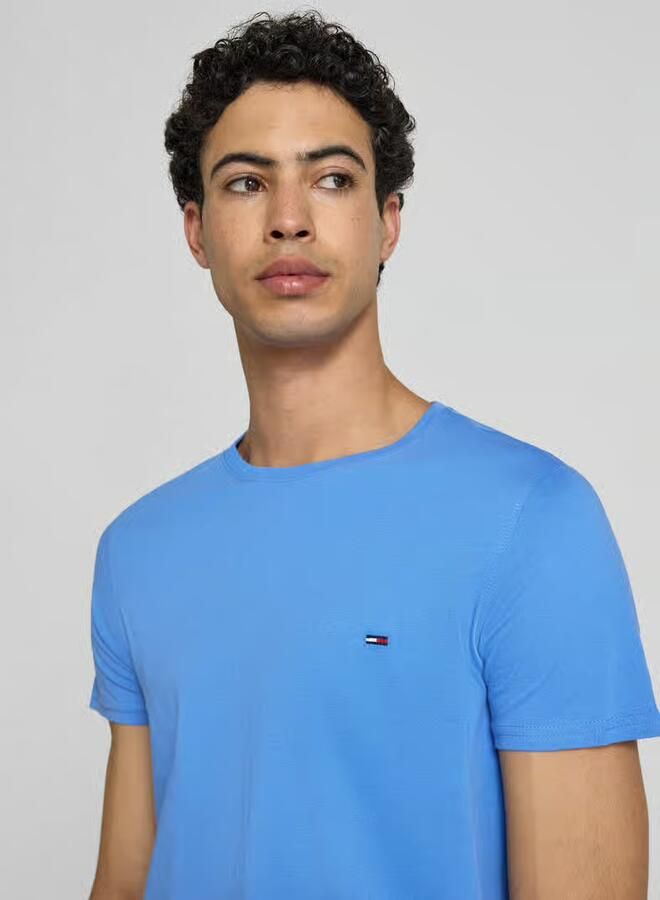 Tommy Jeans regular fit T-shirt van puur katoen
