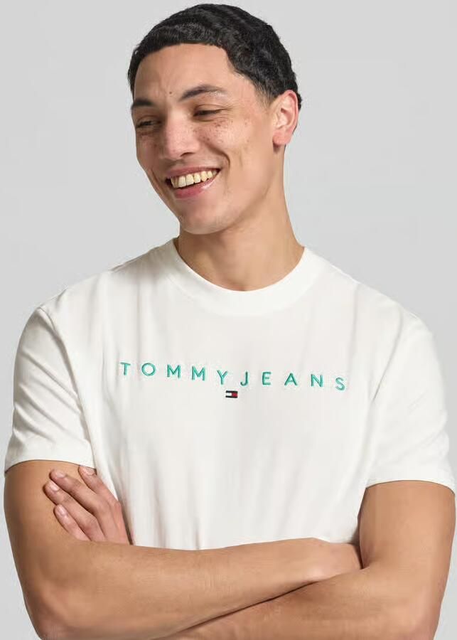 Tommy Jeans Regular fit T-shirt van puur katoen