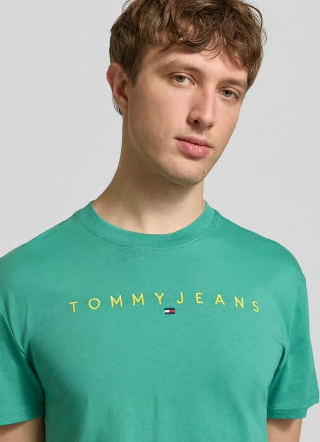 Tommy Jeans Regular fit T-shirt van puur katoen - Foto 2