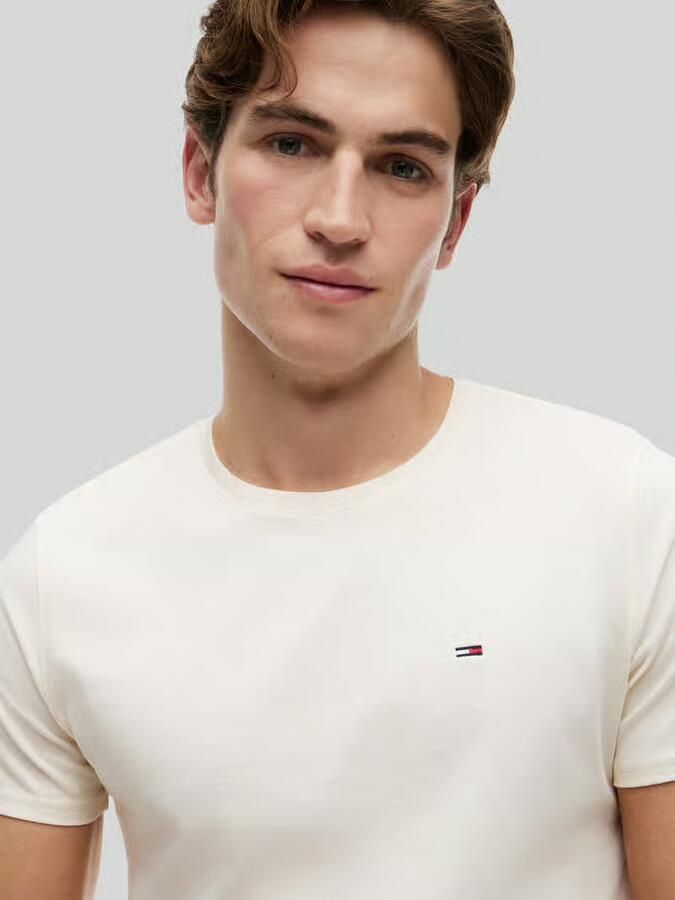 Tommy Jeans regular fit T-shirt van puur katoen