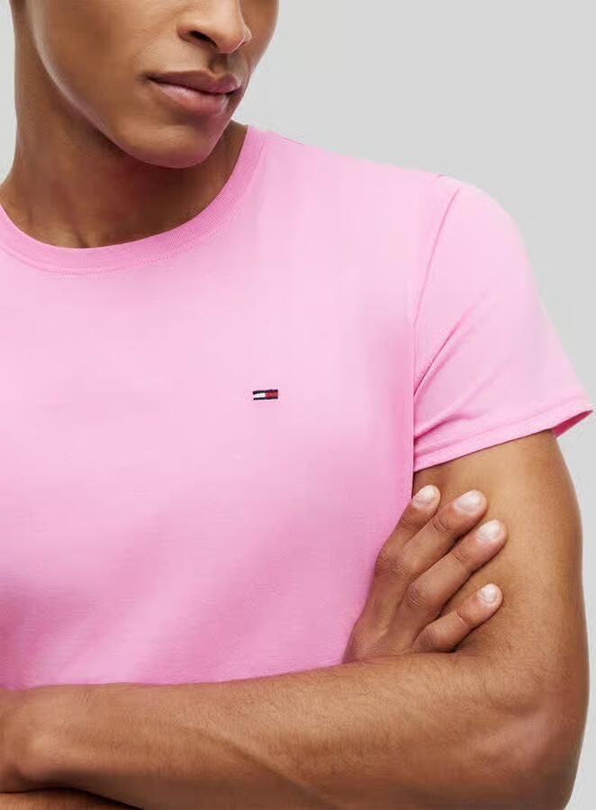Tommy Jeans regular fit T-shirt van puur katoen