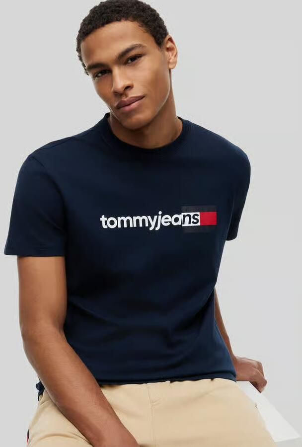 Tommy Hilfiger T-shirt Korte Mouw dm0dm23406blc1gxl
