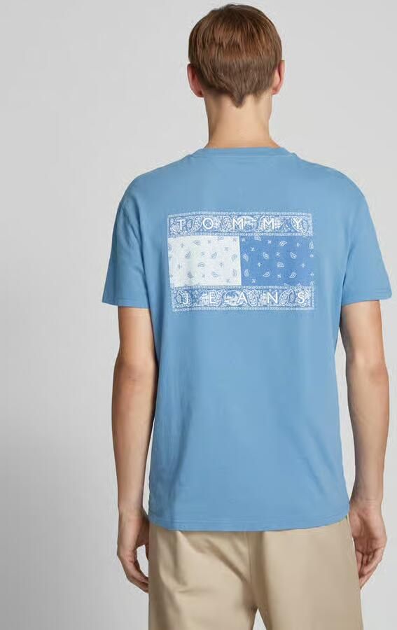 TOMMY JEANS Shirt met korte mouwen TJM REG PAISLEY FLAG TEE EXT - Foto 3