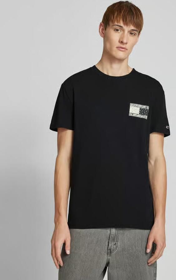 TOMMY JEANS Shirt met korte mouwen TJM REG PAISLEY FLAG TEE EXT - Foto 3