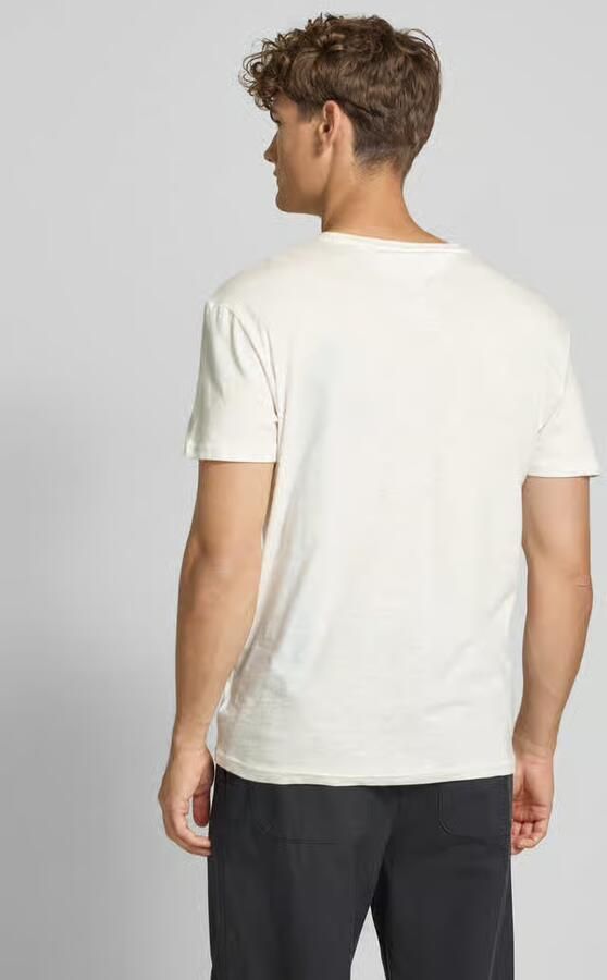 TOMMY JEANS Shirt met korte mouwen TJM REG GRAPHIC SLUB TEE EXT