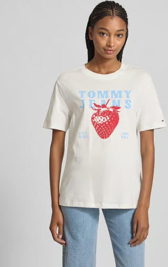 Tommy Jeans Regular fit T-shirt van puur katoen - Foto 2