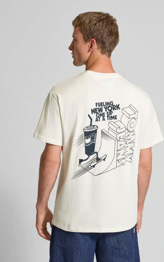 Tommy Jeans Regular fit T-shirt van puur katoen - Foto 2