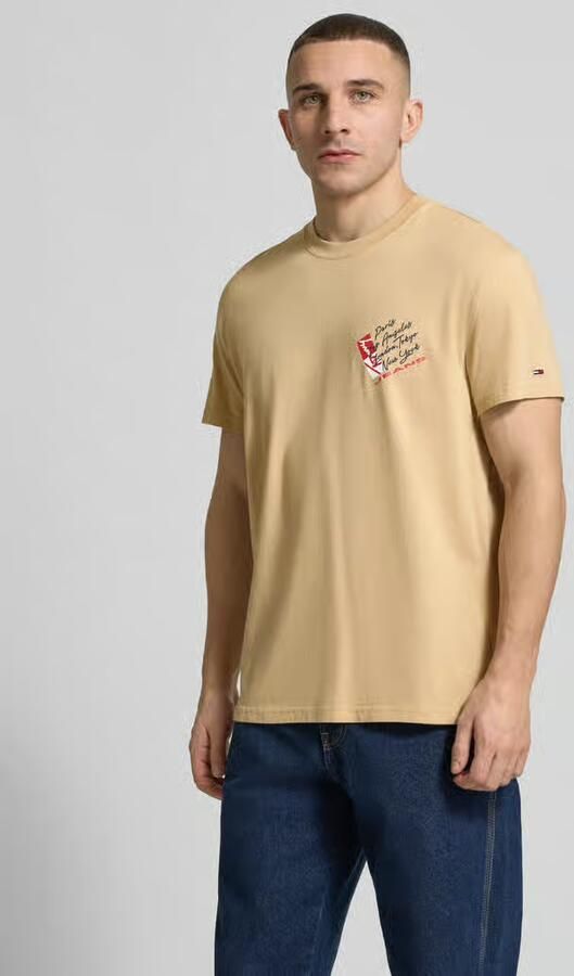 Tommy Jeans Regular fit T-shirt van puur katoen - Foto 3