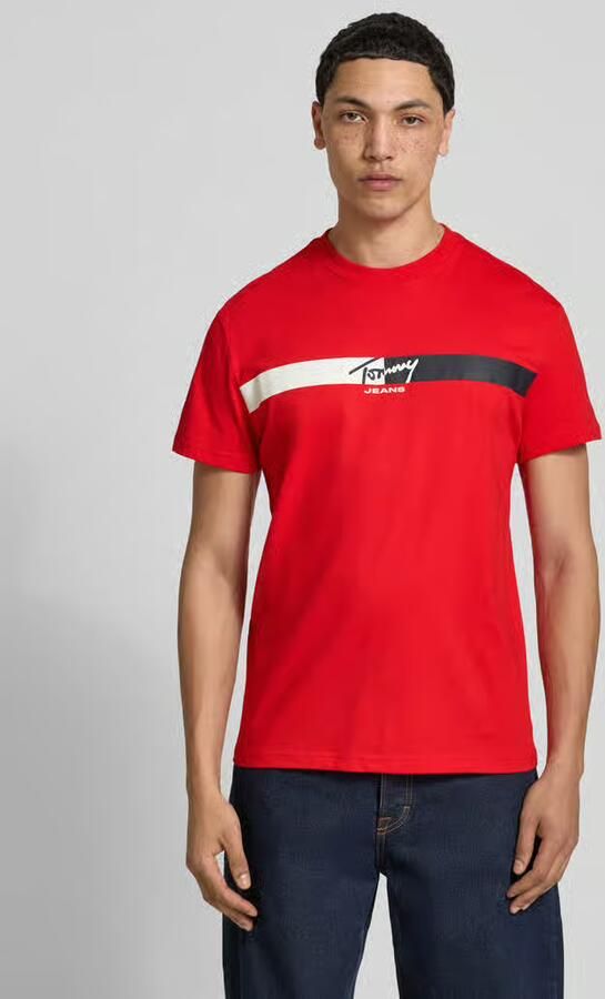 Tommy Jeans regular fit T-shirt van puur katoen - Foto 4