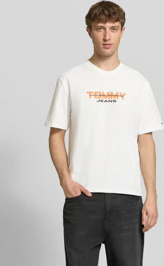 Tommy Jeans Regular fit T-shirt van puur katoen - Foto 6