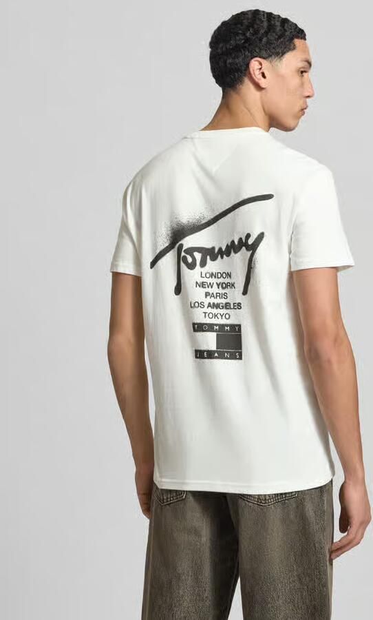 Tommy Jeans Regular fit T-shirt van puur katoen - Foto 3