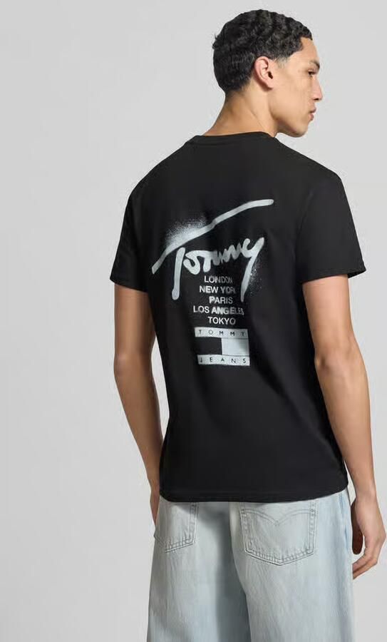 Tommy Jeans Regular fit T-shirt van puur katoen - Foto 2