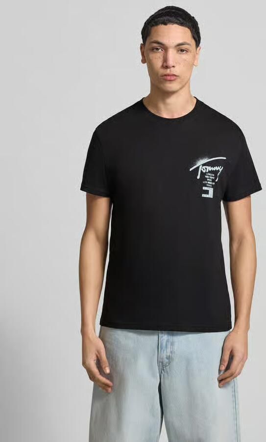 Tommy Jeans Regular fit T-shirt van puur katoen - Foto 3