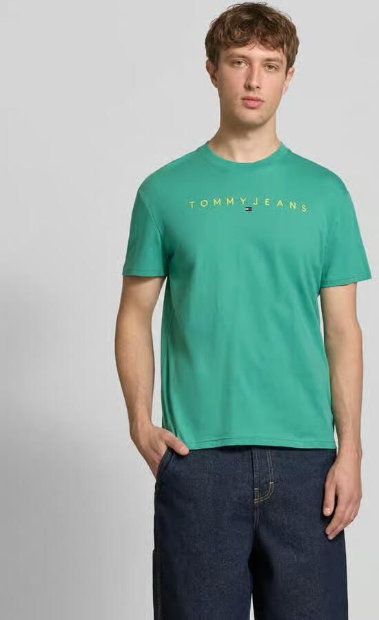 Tommy Jeans Regular fit T-shirt van puur katoen - Foto 4