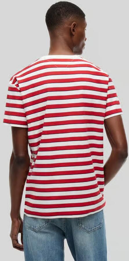 Tommy Jeans regular fit T-shirt van puur katoen