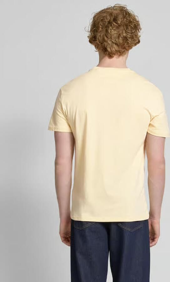 Tommy Jeans Regular fit T-shirt van puur katoen met labelstitching