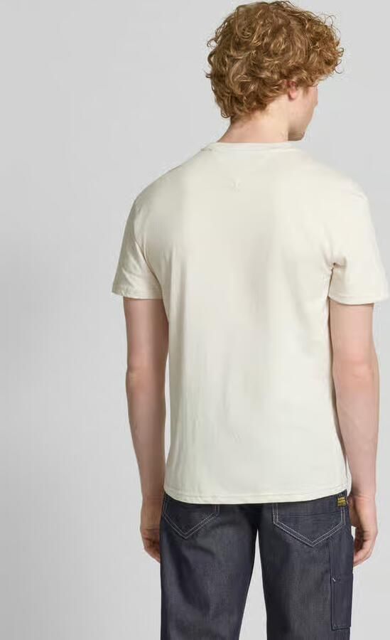 Tommy Jeans Beige Katoenen Gerecycled T-Shirt Lente Zomer Beige Heren