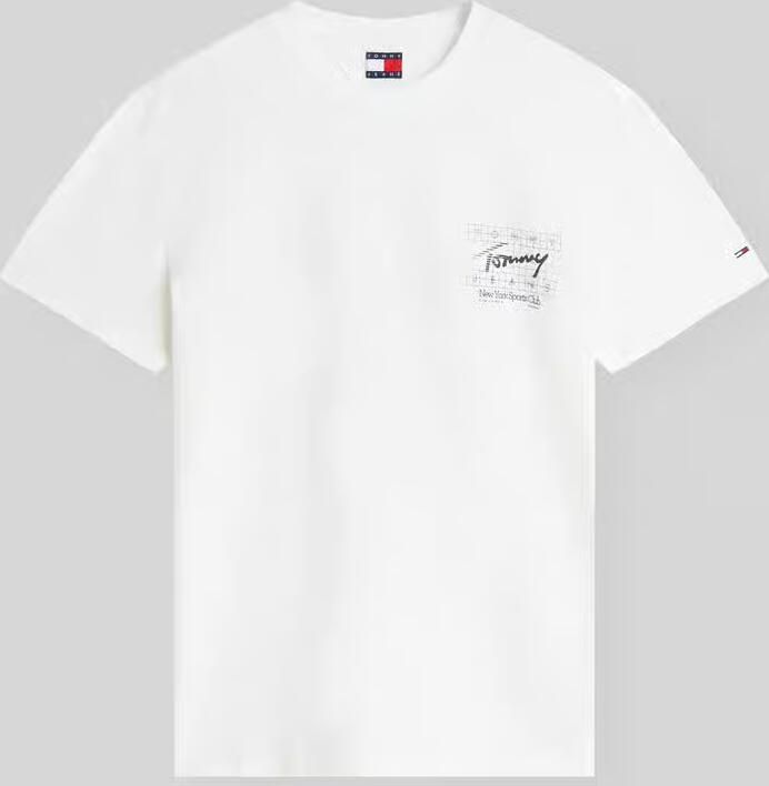 Tommy Jeans regular fit T-shirt van puur katoen met rugprint - Foto 2