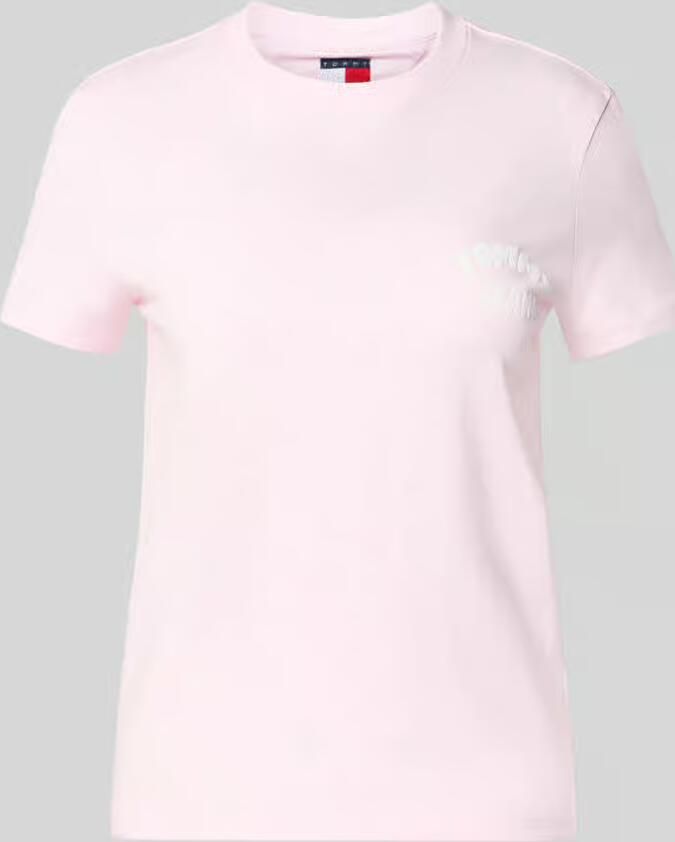 Tommy Jeans regular fit T-shirt van puur katoen model 'BUBBLE' - Foto 2