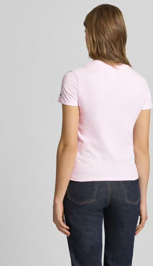 Tommy Jeans regular fit T-shirt van puur katoen model 'BUBBLE'