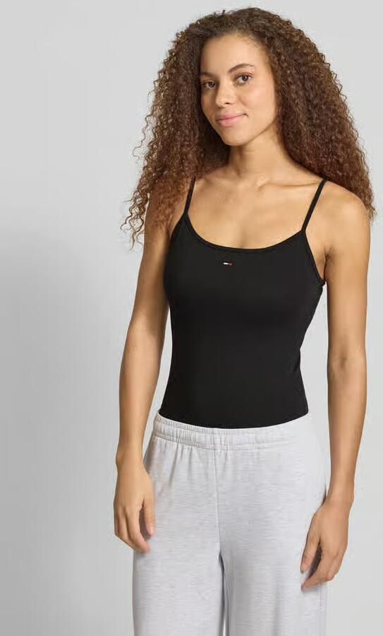 Tommy Jeans Curve Top met spaghettibandjes TJW ESSENTIAL STRAP TOP EXT in grote maten spaghettibandjes - Foto 12