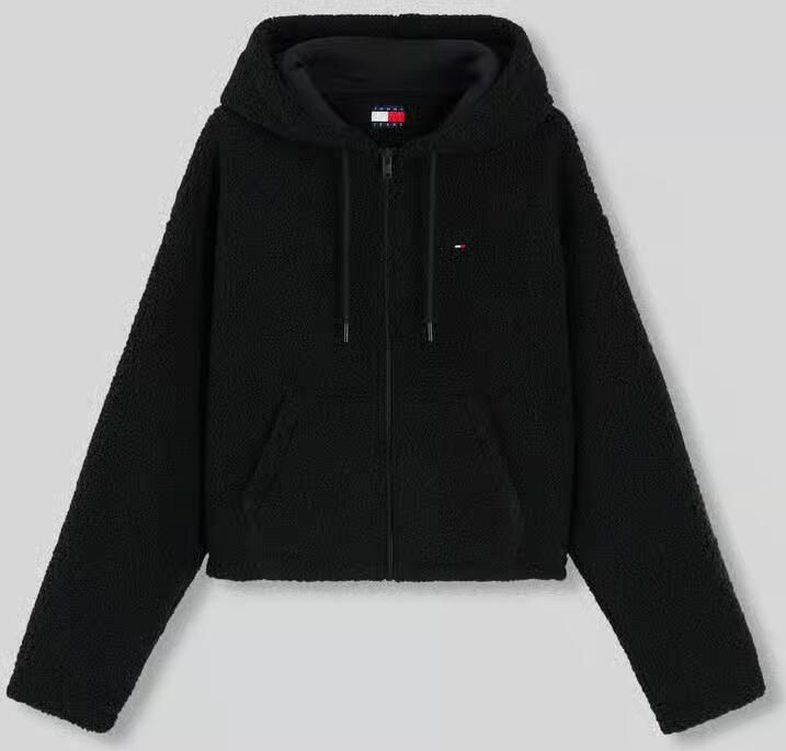 Tommy Jeans Regular fit teddyjack met ritssluiting - Foto 2