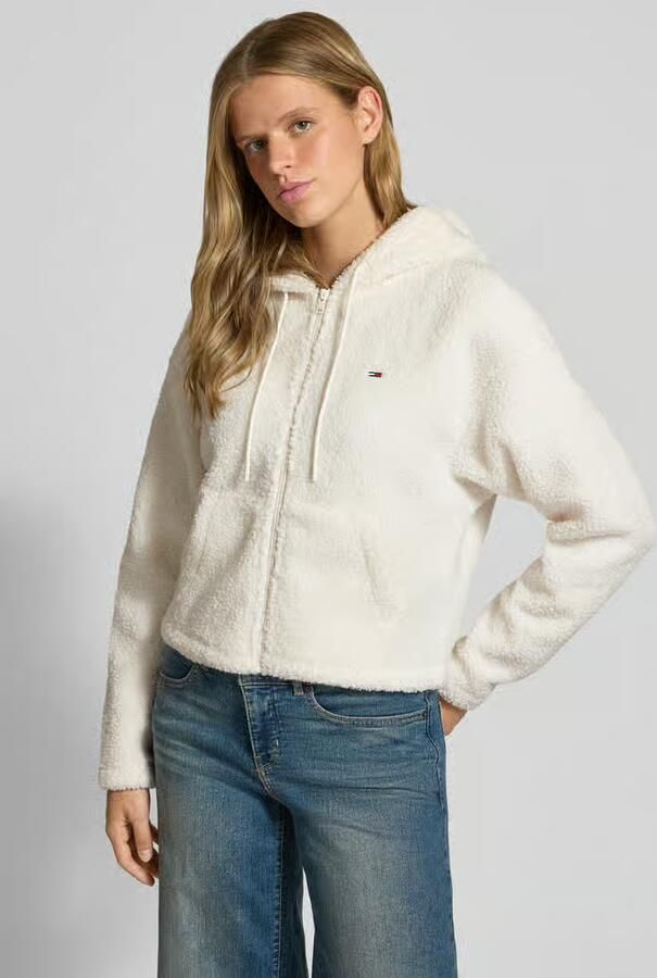 Tommy Jeans Regular fit teddyjack met ritssluiting - Foto 2