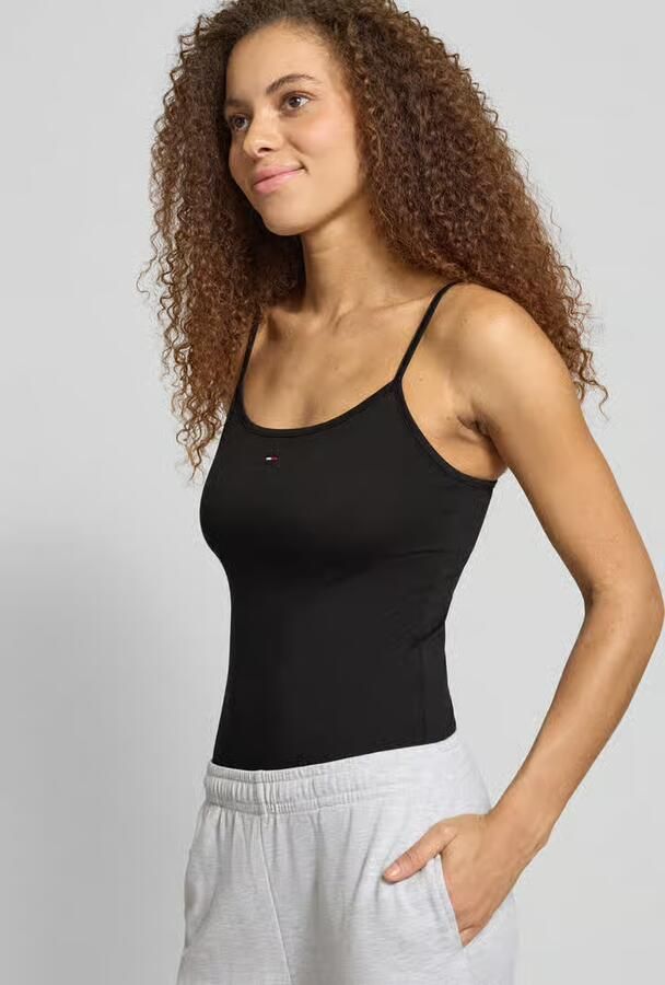 Tommy Jeans Curve Top met spaghettibandjes TJW ESSENTIAL STRAP TOP EXT in grote maten spaghettibandjes - Foto 9