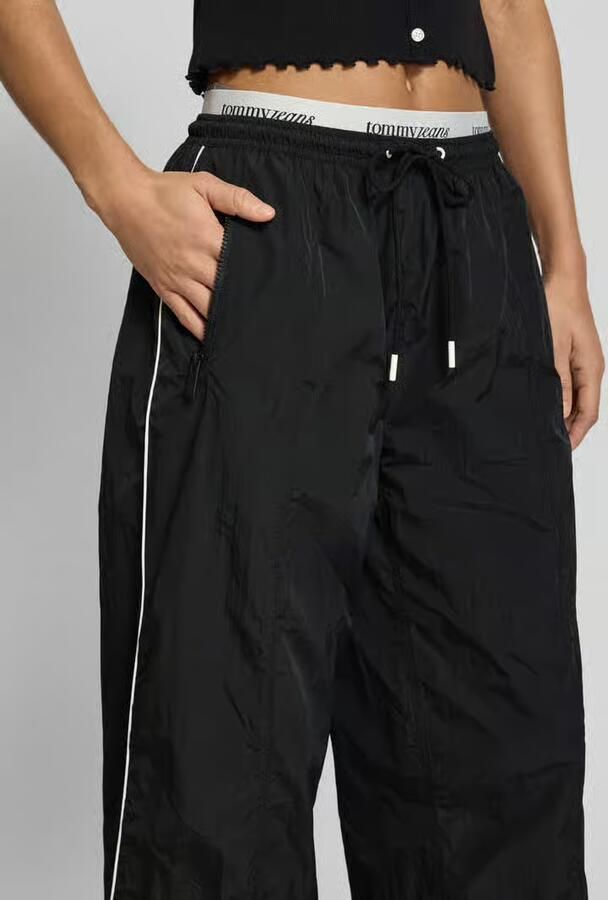 Tommy Jeans Regular fit trainingsbroek met contraststrepen - Foto 2