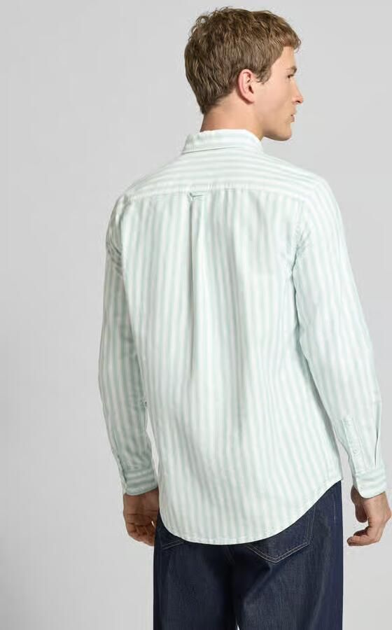 Tommy Jeans Overhemd Lange Mouw TJM REG STRIPE OXFORD SHIRT EXT - Foto 3