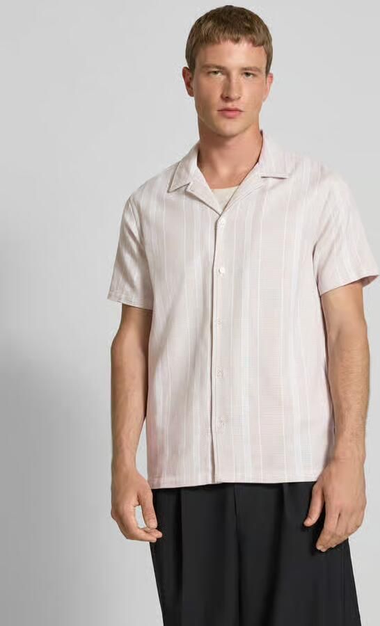 Tommy Jeans Overhemd Korte Mouw TJM TEXTURED REG CAMP SHIRT EXT - Foto 4
