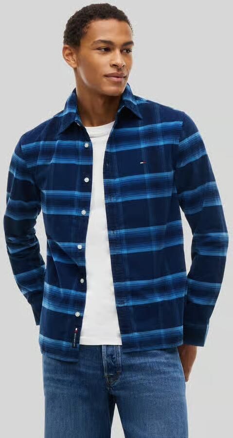 Tommy Jeans Regular fit vrijetijdsoverhemd met cordstructuur - Foto 2