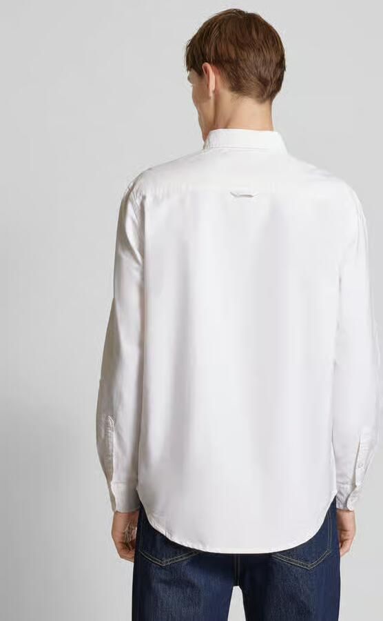 Tommy Jeans Plus Overhemd met lange mouwen TJM REG OXFORD SHIRT EXT in grote maten logoborduring button-down kraag - Foto 8