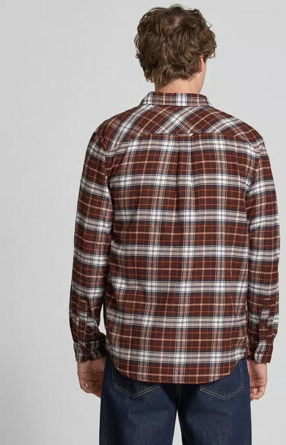 Tommy Jeans Regular fit vrijetijdsoverhemd van puur katoen