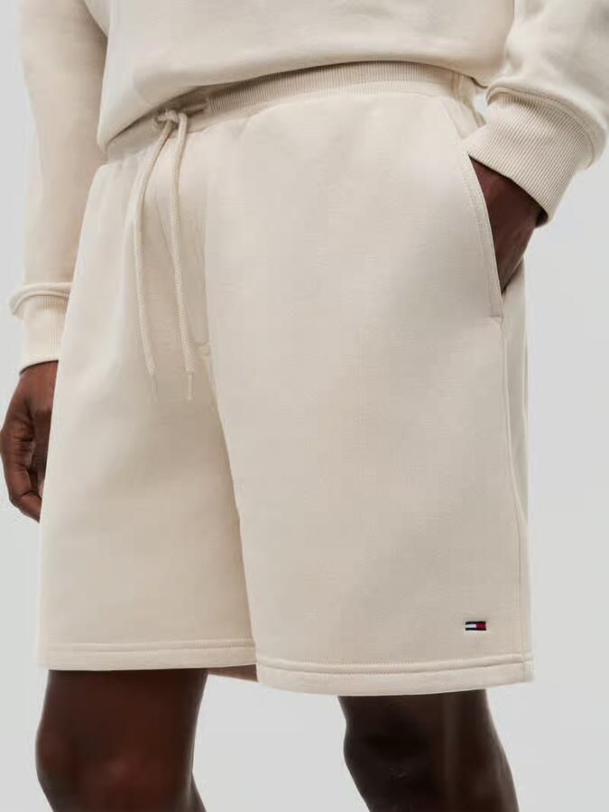 Tommy Jeans relaxed fit bermuda van katoenmix met tunnelkoord