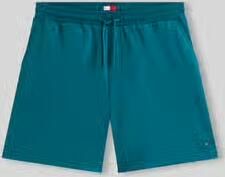 Tommy Jeans relaxed fit bermuda van katoenmix met tunnelkoord