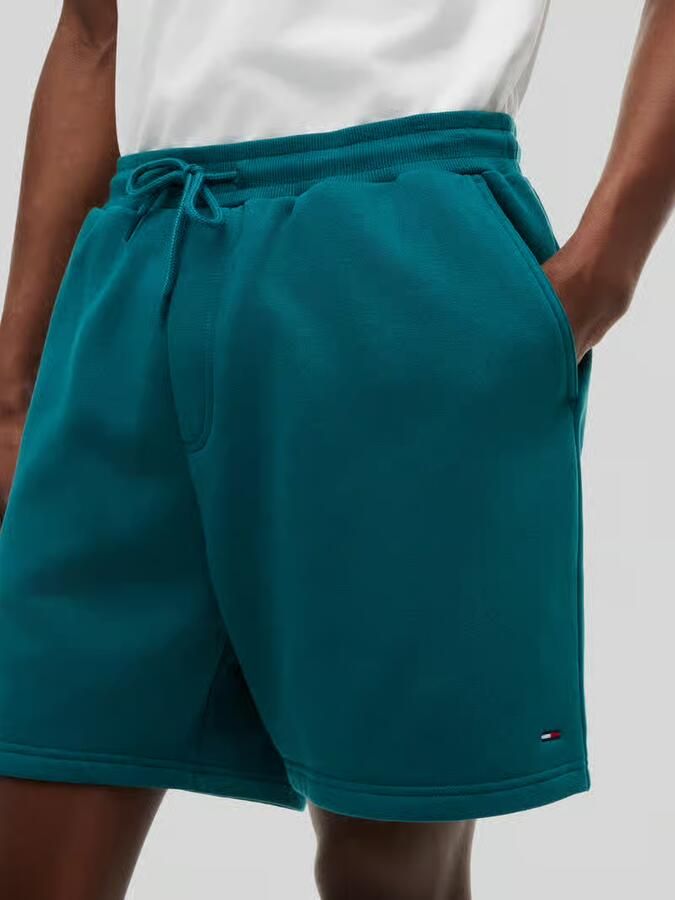 Tommy Jeans relaxed fit bermuda van katoenmix met tunnelkoord
