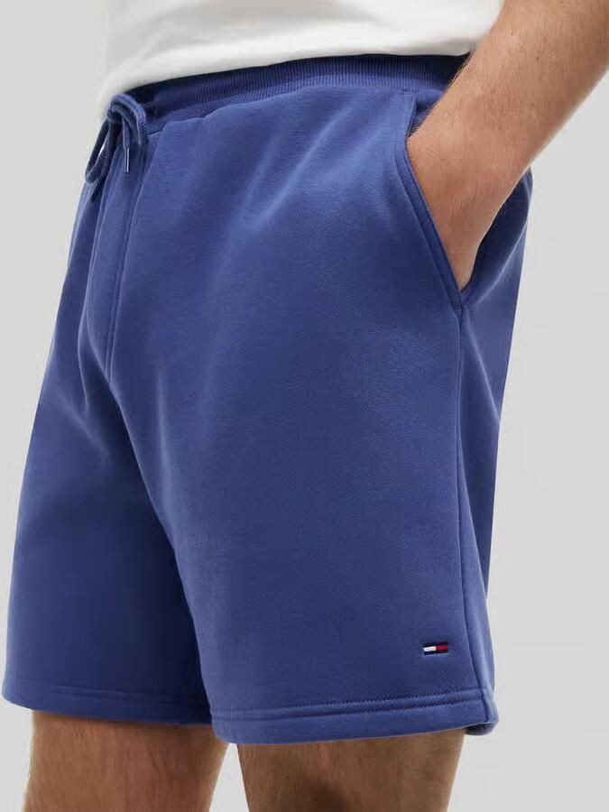 Tommy Jeans relaxed fit bermuda van katoenmix met tunnelkoord