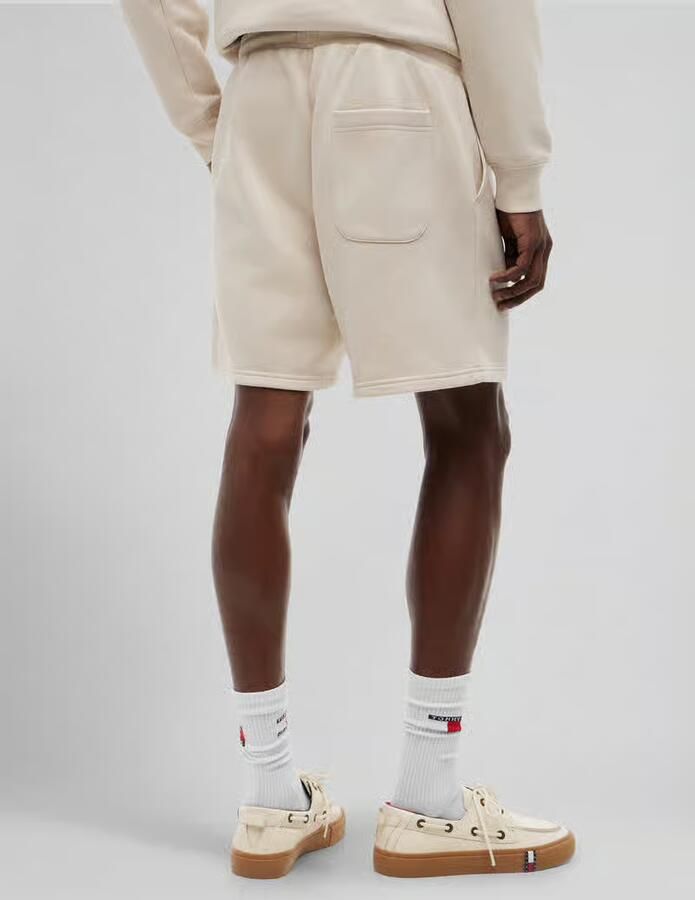 Tommy Jeans relaxed fit bermuda van katoenmix met tunnelkoord